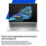 HP EliteBook 6 G1a Next Gen AI PC Copilot+ PC AMD Ryzen™ AI 5 340 Laptop 35.6 cm (14") WUXGA 16 GB DDR5-SDRAM 512 GB SSD Wi-Fi 6E (802.11ax) Windows 11 Pro Silver