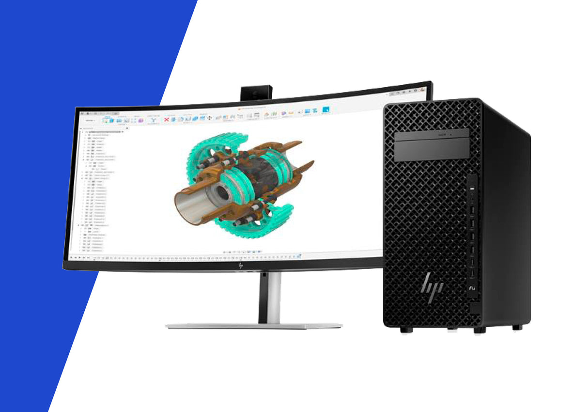 HP Z2 Tower G1i Workstation Desktop PC Intel Core Ultra 7 265 32 GB DDR5-SDRAM NVIDIA RTX A400 Windows 11 Pro AI PC, AI Workstation Black