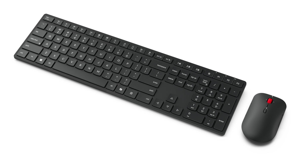 Lenovo 4X31S04847 keyboard Mouse included Home/Office RF Wireless + Bluetooth UK English Black