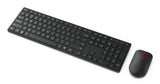 Lenovo 4X31S04847 keyboard Mouse included Home/Office RF Wireless + Bluetooth UK English Black