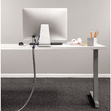 Fellowes CableZip Floor Cable flex tube Silver 1 pc(s)