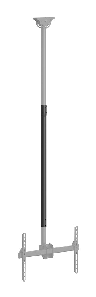 Neomounts CL35-440BL16L Monitor/TV mount ceiling 37-70" - h 106-156 cm