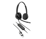 HP Poly Mission 425 Stereo USB Wired Headset (Bulk)