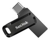 SanDisk Ultra Dual Drive Go USB flash drive 64 GB USB Type-A / USB Type-C 3.2 Gen 1 (3.1 Gen 1) Black