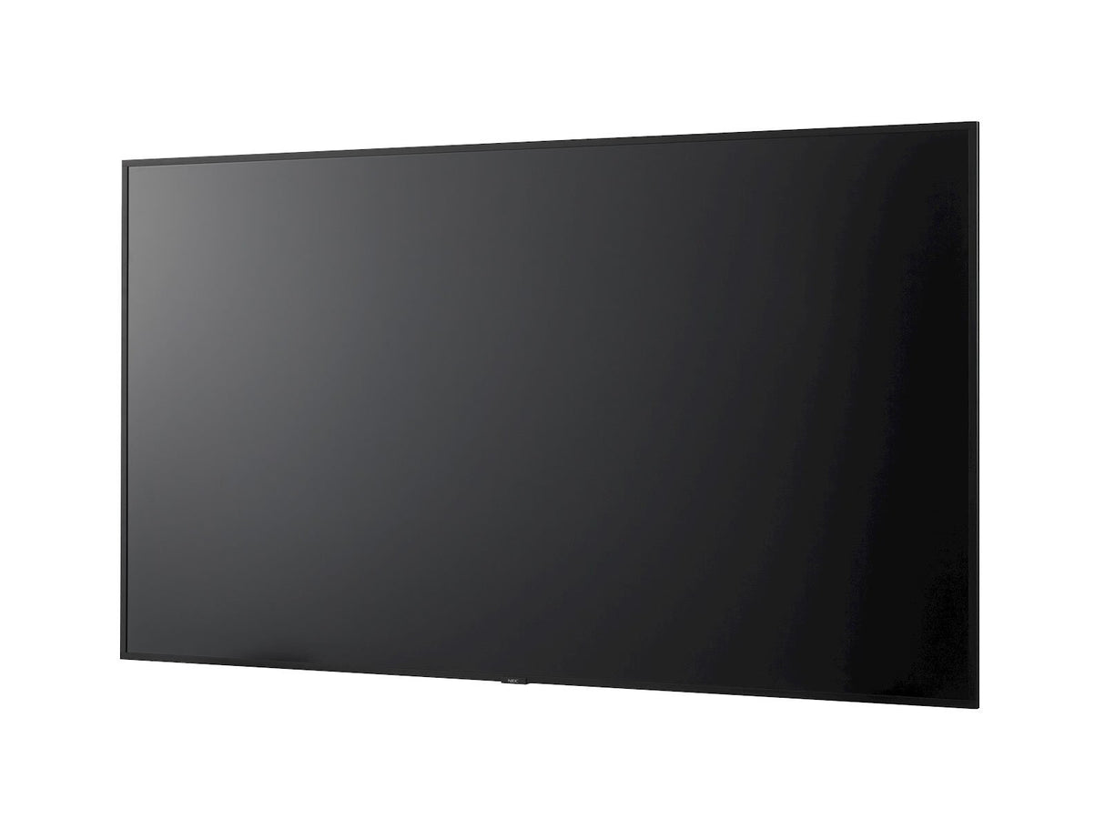 NEC MultiSync E868 Digital signage flat panel 2.17 m (85.6") LED 350 cd/m² 4K Ultra HD Black 18/7