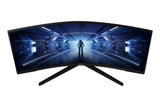 Samsung Odyssey LC34G55TWWPXXU computer monitor 86.4 cm (34") 3440 x 1440 pixels UltraWide Quad HD LED Black