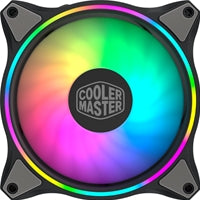 Cooler Master MasterFan MF120 Halo 3 en 1, 120 mm, conector ARGB de 3 pines, RGB direccionable Gen 2, controlador ARGB con cable