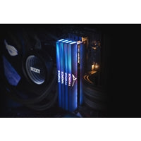 Team T-Force XTREEM ARGB Dissipateur thermique noir 16 Go avec LED ARGB (2 x 8 Go) Mémoire système DDR4 3200 MHz DIMM