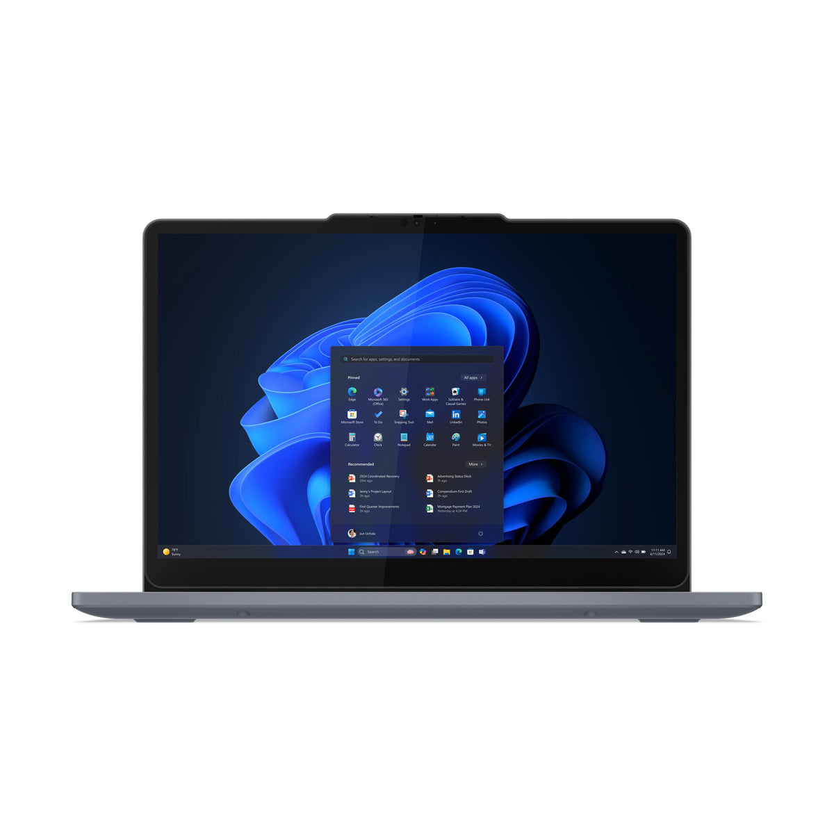 Lenovo 13w 2-in-1 Gen 3 Intel Core 5 120U Hybrid (2-in-1) 33.8 cm (13.3") Touchscreen WUXGA 16 GB DDR5-SDRAM 512 GB SSD Wi-Fi 6E (802.11ax) Windows 11 Pro Grey UK English
