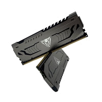 Kit Patriot Viper Steel DDR4 64 Go (2 x 32 Go) 3 200 MHz avec bouclier thermique gris bronze