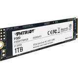 Patriot P300 (P300P1TBM28) 1TB NVMe SSD, M.2 Interface, PCIe Gen3, 2280, Read 2100MB/s, Write 1650MB/s, 3 Year Warranty