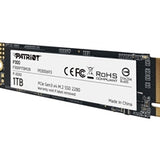 Patriot P300 (P300P1TBM28) 1TB NVMe SSD, M.2 Interface, PCIe Gen3, 2280, Read 2100MB/s, Write 1650MB/s, 3 Year Warranty