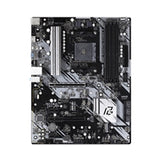 ASRock B550 Phantom Gaming 4 Super Alloy AMD AM4 Socket Motherboard, ATX, 4x DDR4 Slots, 3x M.2 Sockets, GbE LAN, 1x HDMI Port