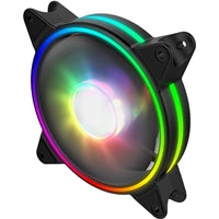 GameMax Razor Extreme 120mm 1200RPM PWM Addressable RGB LED Fan