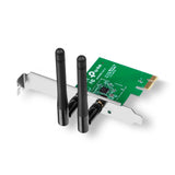 TP-LINK (TL-WN881ND) Adaptador PCI Express Inalámbrico N de 300Mbps, 2 Antenas Desmontables, Soporte de Perfil Bajo