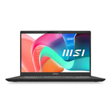 MSI Modern 15 H C2RMG-281UK Intel Core 7 240H Laptop 39.6 cm (15.6") Full HD 16 GB DDR4-SDRAM 512 GB SSD Wi-Fi 6E (802.11ax) Windows 11 Home Black