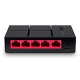 Mercusys (MS105G) Switch de bureau non géré Gigabit à 5 ports, boîtier en plastique