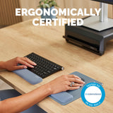 Fellowes Keyboard Wrist Rest Breyta Compact Keyboard Wrist Support with Antibacterial Protection Ergonomic Wrist Support Marine