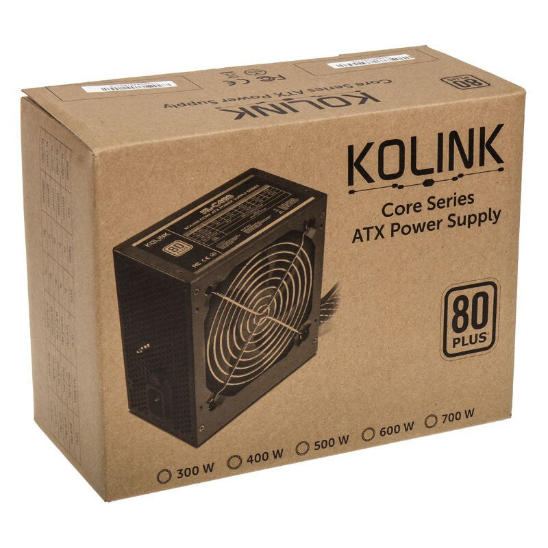 Kolink KL-C400 power supply unit 400 W 20+4 pin ATX ATX Black