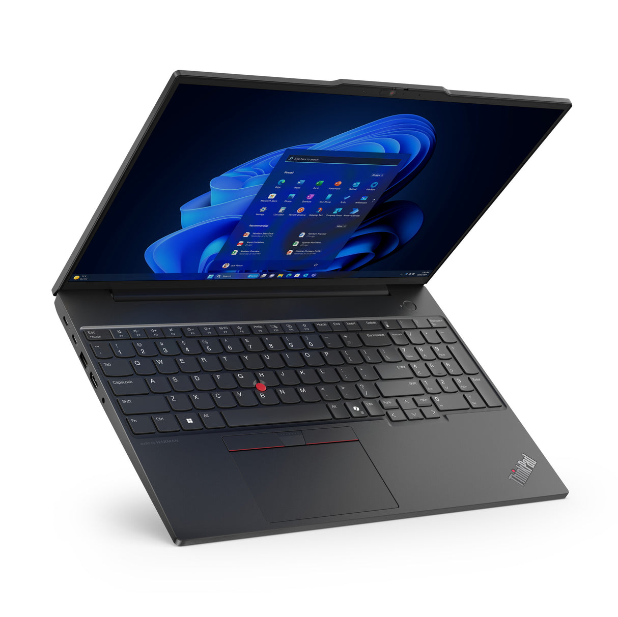 Lenovo ThinkPad E16 Gen 2 (Intel) Intel Core Ultra 5 125U Laptop 40.6 cm (16") WUXGA 16 GB DDR5-SDRAM 256 GB SSD Wi-Fi 6E (802.11ax) Windows 11 Pro Black