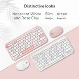 ASUS Marshmallow KW100 keyboard Home Bluetooth White