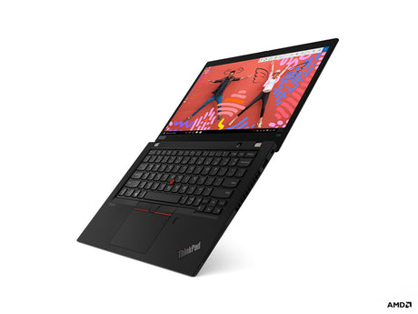 Ordinateur portable Lenovo ThinkPad X13, écran 13,3 pouces, AMD Ryzen 5 Pro 4650U, 8 Go de RAM, SSD 256 Go, carte graphique AMD Radeon, clavier rétroéclairé, Windows 10 Pro