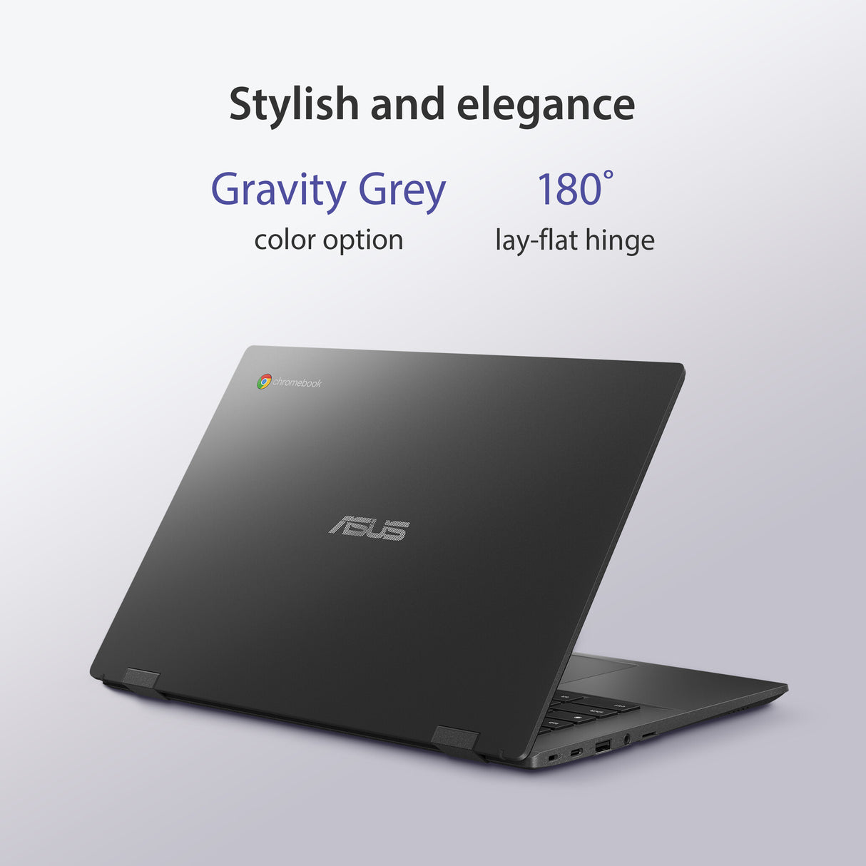 ASUS Chromebook CM14 CM1402CM2A-NK0116 MediaTek Kompanio 520 35.6 cm (14") Full HD 4 GB LPDDR4x-SDRAM 128 GB eMMC Wi-Fi 6 (802.11ax) ChromeOS Grey