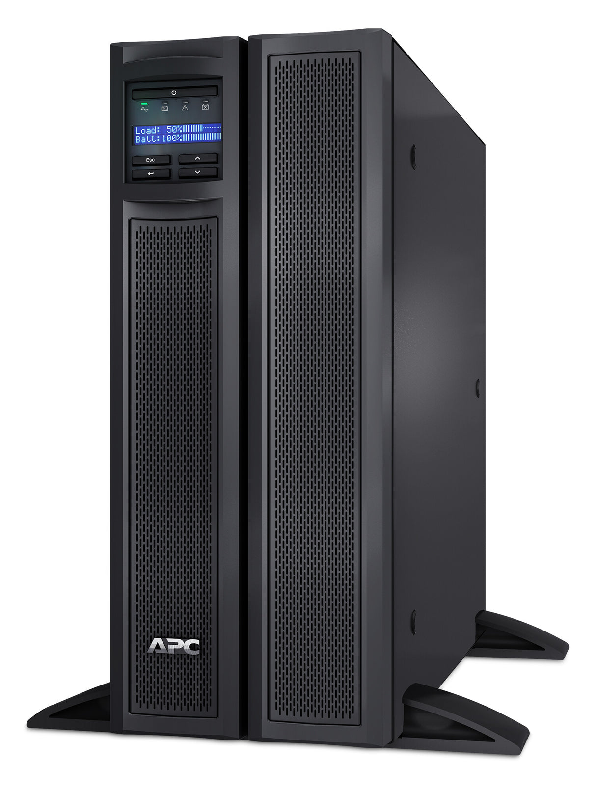 APC Smart-UPS X, Line Interactive, 3kVA, Rack/tower convertible 4U, 208V-230V, 8x C13+2x C19 IEC, Network card, Extended runtime