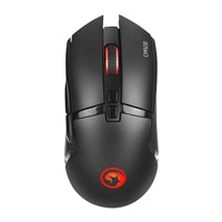 Marvo Scorpion CM420-UK Ensemble de jeu 3 en 1, clavier, souris et tapis de souris filaire USB 2.0, RVB, mécanique, interrupteur bleu, touches multimédia et anti-ghosting, disposition britannique, 6400 dpi, souris RVB programmable