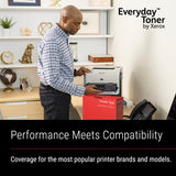 Everyday™ Black Toner by Xerox compatible with HP 05X (CE505X), High capacity