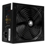 Fuente de alimentación GameMax RPG Rampage de 800 W, cableado completo, ventilador silencioso, 80+ bronce, cables planos negros, cable de alimentación no incluido