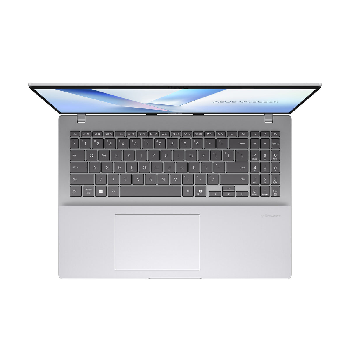 ASUS Vivobook 16 M1607GA-MB023W Copilot+ PC AMD Ryzen™ AI 7 445 Laptop 40.6 cm (16") WUXGA 16 GB DDR5-SDRAM 512 GB SSD Wi-Fi 6 (802.11ax) Windows 11 Home Silver