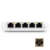 Ubiquiti USW-FLEX-MINI UniFi USW Flex Mini 5 Port Smart Managed POE/USB C Powered Gigabit Network Switch (UK Plug)