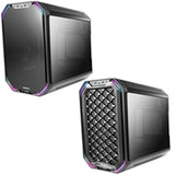 Antec Dark Cube Mid Cube 2 x USB 3.0 / 1 x USB 3.1 Type-C Tempered Glass Side Window Panel with Interchangeable Front Panels Black Case