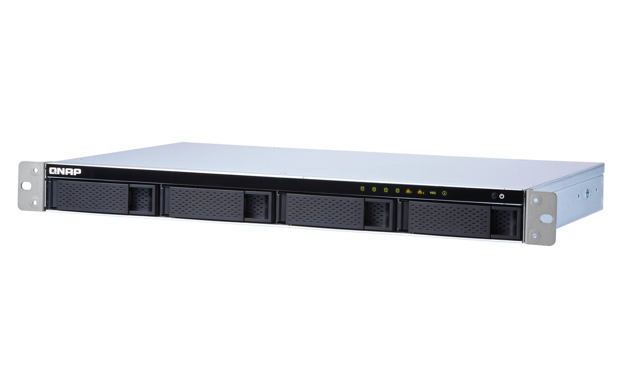 QNAP TS-431XEU-8G NAS Rack (1U) Ethernet LAN Black, Stainless steel Alpine AL-314