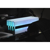 Team T-Force XTREEM ARGB Dissipateur thermique blanc 16 Go avec LED ARGB (2 x 8 Go) Mémoire système DDR4 3200 MHz DIMM