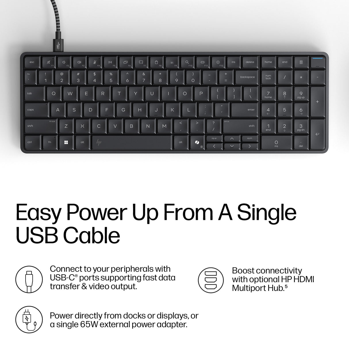 HP EliteBoard G1a Next Gen AI PC PRO 350 32 GB DDR5-SDRAM Windows 11 Pro Black