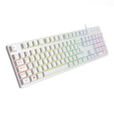VIDA REBEL 2IN1 WHITE USB DESK KIT keyboard Mouse included Gaming QWERTY UK English