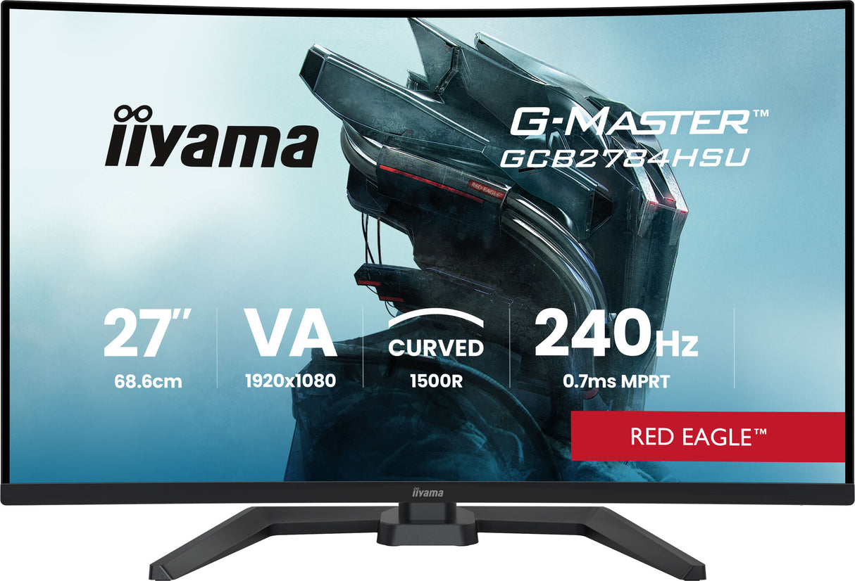 iiyama G-MASTER GCB2784HSU-B1 27" 240Hz computer monitor 68.6 cm (27") 1920 x 1080 pixels Black