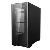 DeepCool MATREXX 50 ADD-RGB 4F Case, Gaming, Black, Mid Tower, 1 x USB 3.0 / 2 x USB 2.0, Tempered Glass Side & Front Window Panels, Addressable RGB LED Fans, E-ATX, ATX, Micro ATX, Mini-ITX