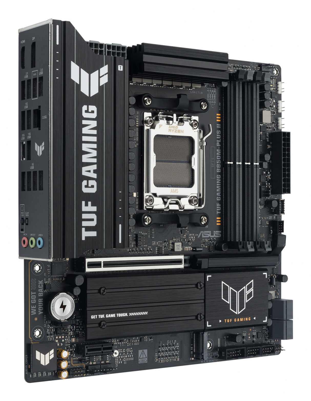 ASUS TUF GAMING B850M-PLUS II AMD B850 Socket AM5 micro ATX