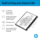 HP OmniBook X FlipNGAI 14-fk0004na Copilot+ PC AMD Ryzen AI 5 340 Hybrid (2-in-1) 35.6 cm (14") Touchscreen 2K 16 GB LPDDR5x-SDRAM 512 GB SSD Wi-Fi 7 (802.11be) Windows 11 Home Silver