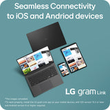 LG Gram 16Z90TL-G 16" Hybrid AI Copilot+ Laptop - Intel® Core™ Ultra 7 256V, 1TB SSD, 16 GB RAM - Black - [2025]