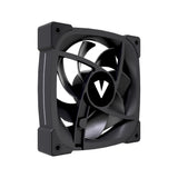 VIDA Stealth 120mm ARGB PWM Case Fan, Hydraulic Bearing, Outer Ring Lighting, 600-1500 RPM, Black Computer case 12 cm 1 pc(s)