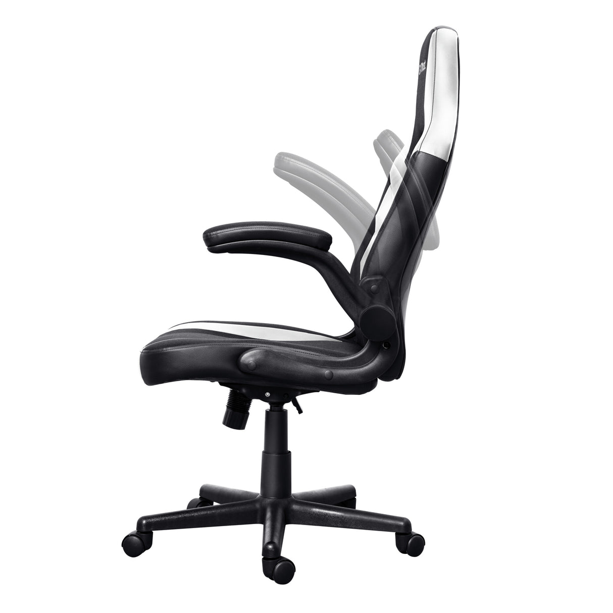 Trust GXT 703 Riye PC gaming chair Upholstered seat Black, White