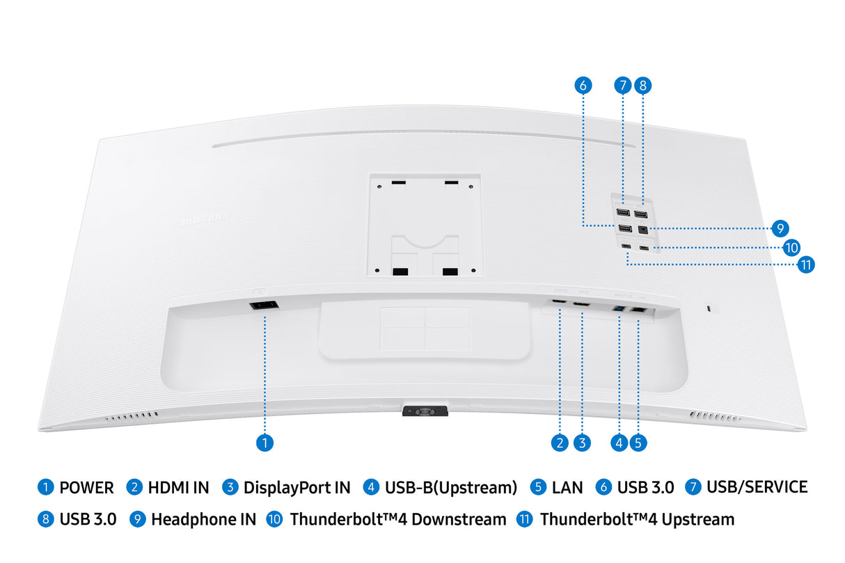 Samsung LS34C650TAU Computer Monitor 86.4 cm (34") 3440 x 1440 pixels 4K Ultra HD LED White
