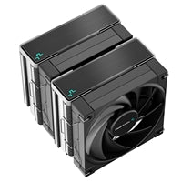 DeepCool AK620 Fan CPU Cooler, Universal Socket, Dual Powerful 120mm FDB PWM Black Fans, 1850RPM, 6 Heat Pipes, 260W Heat Dissipation Power, Unique Matrix Fin Design