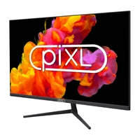 piXL CM32F4 Monitor sin marco de 32 pulgadas, panel LCD IPS panorámico, Full HD 1920x1080, tiempo de respuesta de 4 ms, actualización de 60 Hz, Display Port/HDMI, soporte de 16,7 millones de colores, soporte de pared VESA, acabado negro