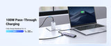 Ugreen 20956A interface hub USB Type-C 5000 Mbit/s Silver