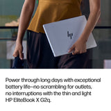 HP EliteBook X G2q 14 inch Notebook Next Gen AI PC Wolf Pro Security Edition Copilot+ PC Laptop 35.6 cm (14") 3K 32 GB LPDDR5x-SDRAM 512 GB SSD Wi-Fi 7 (802.11be) Windows 11 Pro Blue